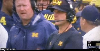 nose picking gif|jim harbaugh picking nose gif.